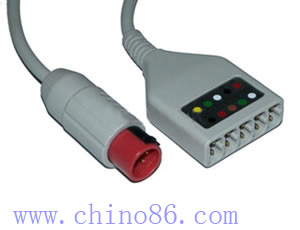 BIONET five lead ECG trunk cable